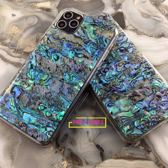 Real Alabone Iridescent Seashell iPhone Phone Case - Picture 3 of 7